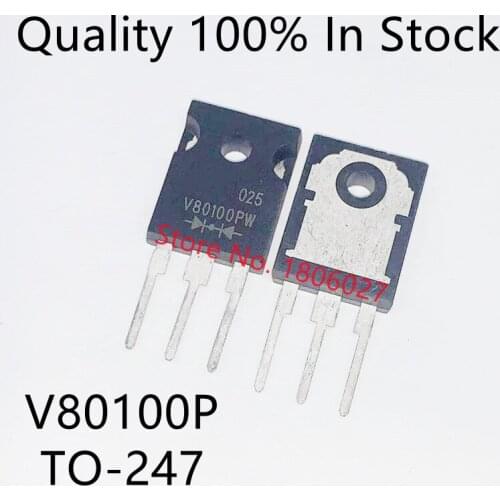 5PCS/lot V80100P TO-247 100V 80A Spot hot sale