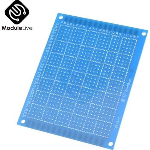 7x9 cm Single Side Prototype PCB Tinned Universal Breadboard Universal Bread board 70mmx90mm 7*9cm