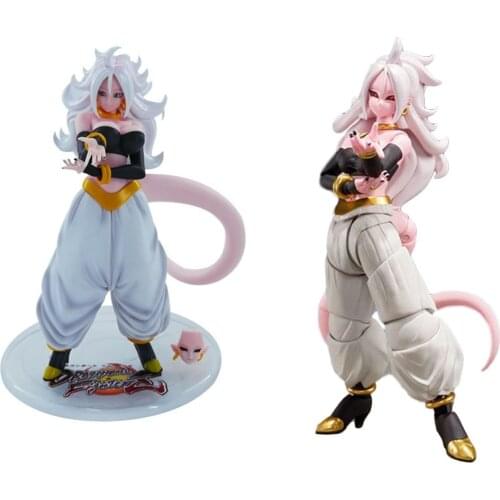 16-23cm Japanese Anime Action Figure Toy Android 21 Super Toys Collectible Modle Doll PVC Figma Figurine Gift