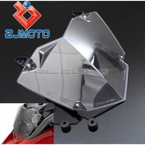 Headlight Cover For BMW R1200GS WC 13- ADV WC 14- R1200GS Motorcycle Headlight Guard Clear Headlight Protector