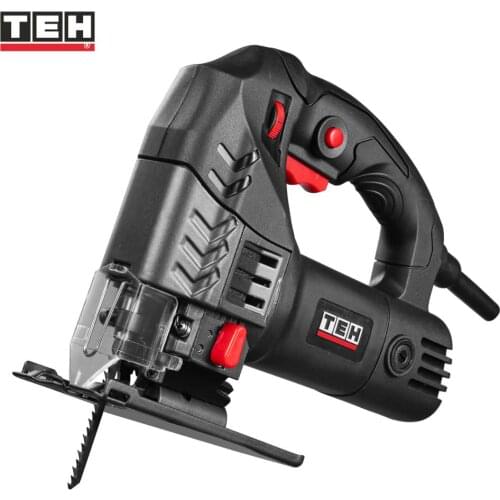 TEH 680W 220V Jig Saw Variable Speed Multifunctional Woodworking Blade Electric Wood Cutter Tool Home DIY Cutting Machine