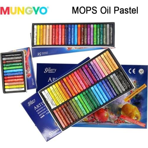 MUNGYO MOPS Oil pastels 12/25/50 colors