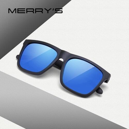 MERRYS Men Classic Polarized Sunglasses Male Fishing Square Shades Sun Glasses For Men UV400 S3016