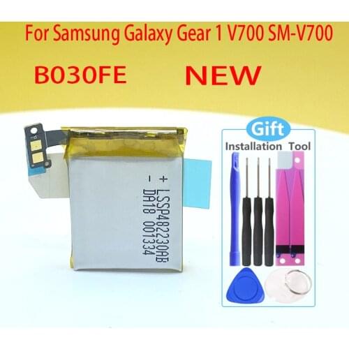 NEW Original 315mAh B030FE GH43-03992A SP48223 For Samsung Gear 1 SM-V700 V700 SMV700 Latest Production High Quality Battery