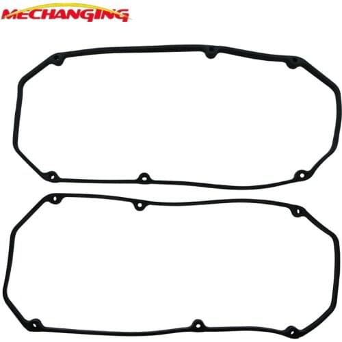 2PCS Rocker Cover Gasket Auto Parts For 6G72 6G74 Engine Valve Cover Gasket For MITSUBISHI PAJERO SPORT (K90) MD303148 11057100