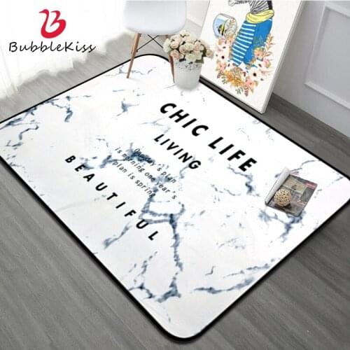 Bubble Kiss Nordic Home Leisure Carpet Marble Pattern Carpets for Living Room Non-Slip Carpets For Bedroom Modern Soft Entry Mat