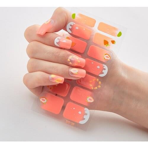 Five Sorts 0f Nail Stickers Decals Plain Stickers Fashion Full Cover Nail Stickers Nail Designs Nail Strips Shiny Nail Strips