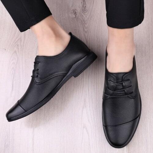 Sale Sneaker leisure shoes leather man causal running casual Shoes flat Men loafers Breathable black mens outdoor for hot Light