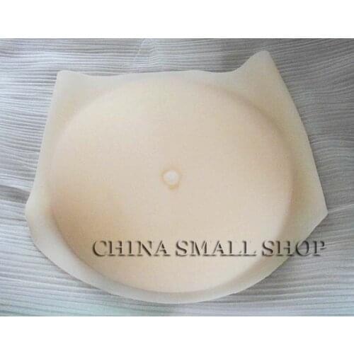 Largest Newest 8-10 Month 5900g Prosthesis TG Fake Pregnancy Seamless Silicone Belly One Piese Bionic Silicone Tummy pad