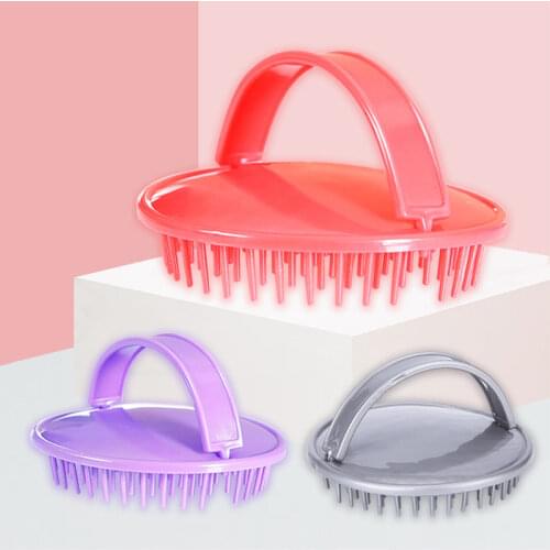 Shampoo Scalp Hair Massage Brush Comb Shampoo Hair Washing Comb Shower Bath Brush Spa Massage Brush Body Head Massager Care Tool