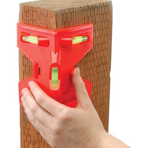 Foldable Cylinder Magnetic Level High-Precision Pipeline Mini Spirit Bubble Level for Pipe Wooden Pillars installation