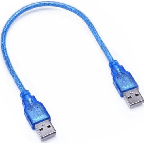 USB 2.0 A Male to A Male Adapter Extension Cable Cord for devices such as external hard drives modems printers scanners