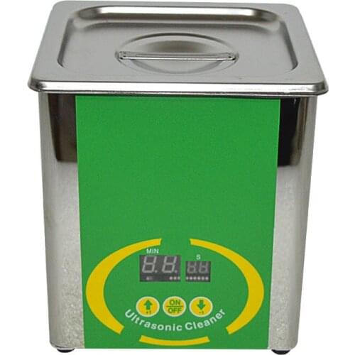 Stainless Steel Ultrasonic Cleaning Machine 80W Hardware Ultrasonic Cleaner 304 sStainless Steel (NSF Certification) 1PC