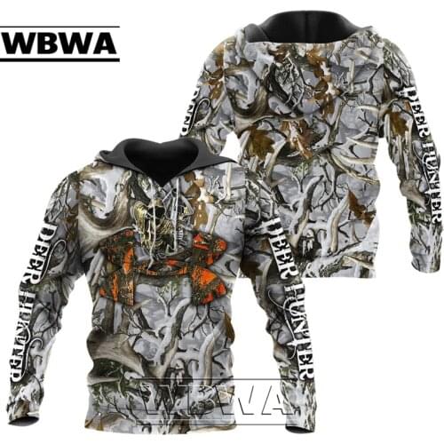 WBWA Mens Camouflage Hoodies