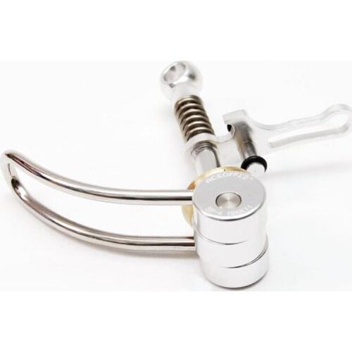 ACEOFFIX Bicycle Seat Post Clamp Folding Hook Ti + Aluminum Alloy For Brompton Seatpost Clamp Bike Part sp04