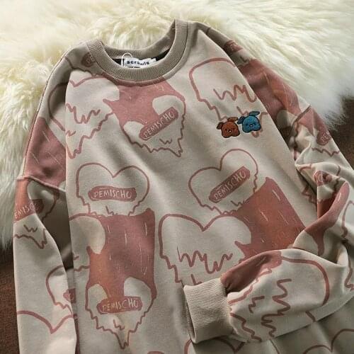 Punk Goth Funny Graphic Sweatshirt Women Oversized Casual Streetwear Teens Clothes 2021 Autumn Harajuku Fashion Long Sleeve Tops