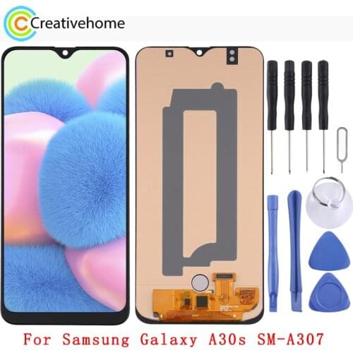 LCD Screen and Digitizer Full Assembly for Samsung Galaxy A30/A30S/Galaxy M31/Galaxy M30/Galaxy M21/Galaxy A20/Galaxy A40s/A50