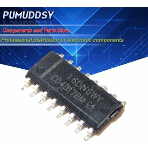 10PCS CD4017BM CD4017 Decimal Counter Patch SOP-16 HEF4017BT
