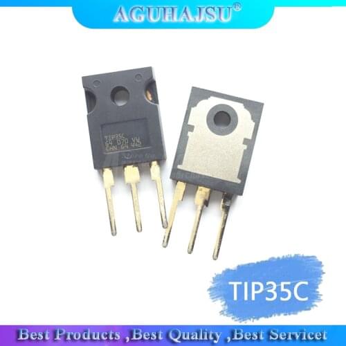 5pcs/lot Sound transistor TIP35C TIP35 TO-3P 100V 25A NPN original
