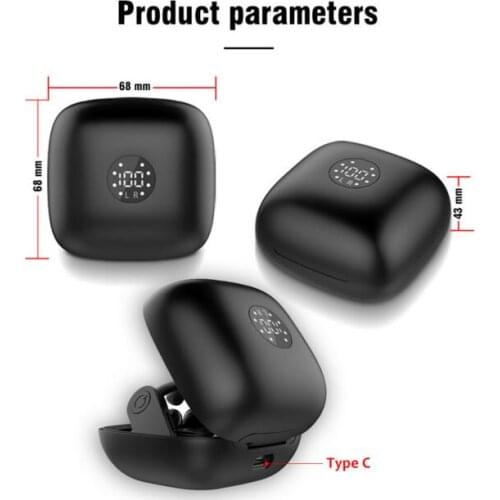 B11 Led Display Bluetooth Earphone 5.0V Wireless Headphones TWS Stereo Earbuds Sport Headset For smart Phone samsung universal