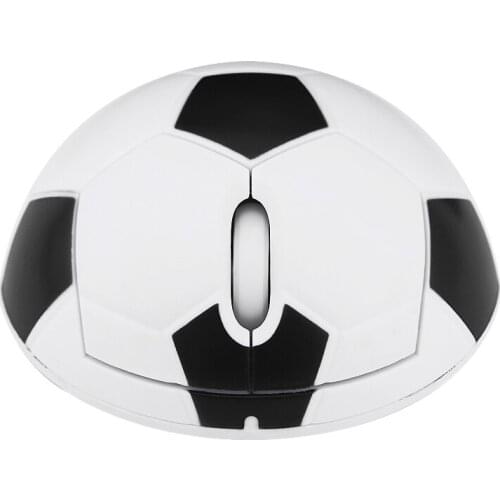 CHYI Wireless Soccer Computer Mouse Mini Ergonomic 2.4Ghz Optical 1600 DPI Usb PC Mause 3d Football Kids Gifts Mice For Laptop