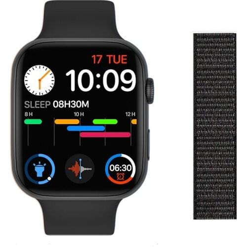 Smartwatch IWO 13,1.78 Inch Full Touch Bluetooth Call Smart watch Sports Track, FK88 Plus Women Men Smart clock time for IOS