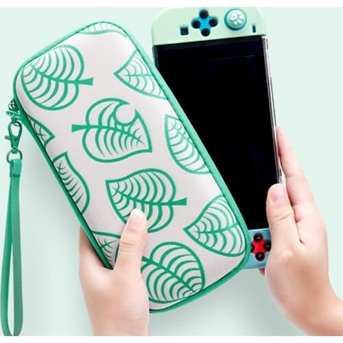 Animal Crossing Nintend Switch Lite Accessories Travel Carrying Bag NS Soft Hard Card Case For Nintend Switch Portable Storage