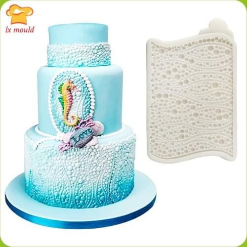 LXYY MOULD Fondant Pearl Molds Cake Cup Cake Decoration Silicone Moulds