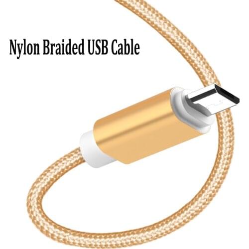 Micro USB Cable Metal Braided Data Sync Charging Cord For Huawei Honor 8S 8A 10i 7S 7A 7C Meizu 3 3S 5S Note 3 5 6 8 V8 M8 Lite