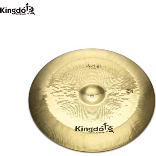 Kingdo B20 handmade Aritist Bright series 18"china cymbal for drums