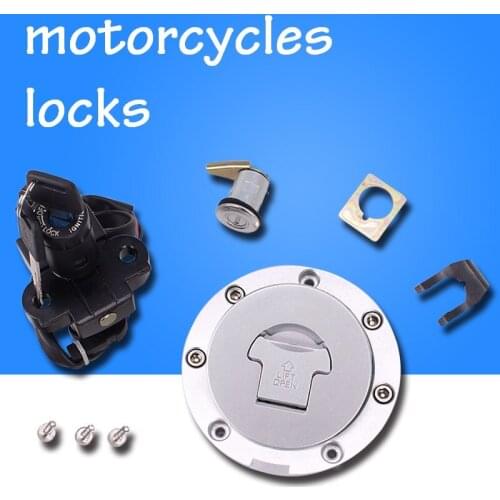 Motorcycle Ignition Fuel Gas Tank Cap Cover Lock For HONDA CBR250 MC19 MC22 CBR400 NC23 NC29 RVFR400 RVF400 NC30 NC35
