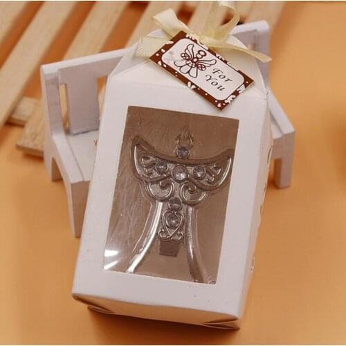 New stainless steel angel wedding bottle opener favors, party giveaway souvenirs Free Shipping LX4582