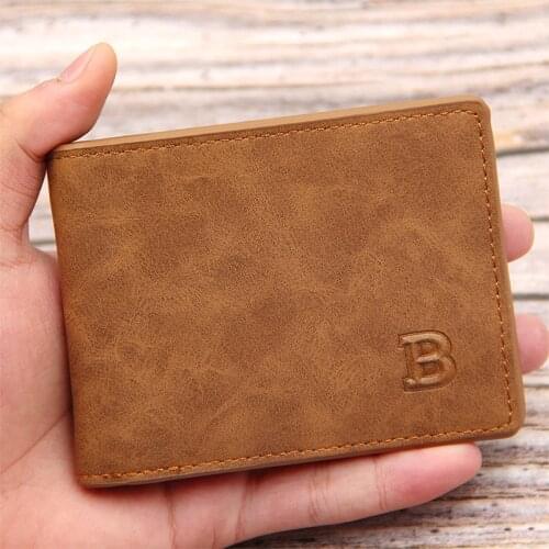 2021 New Men Wallets Small Money Purses Wallets New Design Dollar Price Top Men Thin Wallet With Coin Bag Zipper Wallet