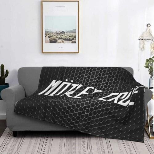 | Mötley Crüe | New Arrival Fashion Leisure Flannel Blanket Hard Heavy Metal Glam Metal Mötley Crüe American Glam Metal Band