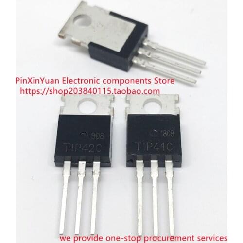 New original TlP41C TlP42C triode TIP42C TIP41C power amplifier TO-220 In stock