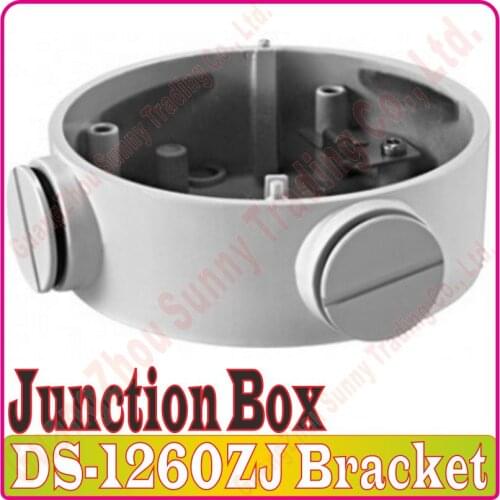 White Aluminium alloy Junction Box DS-1260ZJ for DS-2CD2632F-IS IP CCTV Camera, Prom