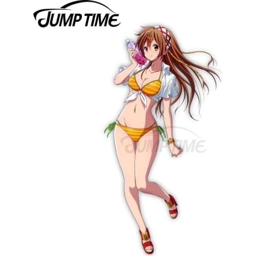 Jump Time Chuunibyo Demo Koi ga Shitai! Nibutani Shinka 6.8 Anime Sexy Girl Vinyl Decal Waifu Car sticker
