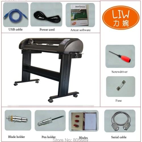 720 870 1100 1350 1.2 1.123.4" Artcut Sticker Vinyl Cutter Cutting Plotter Factory Price Cutting Plotter With High Availability