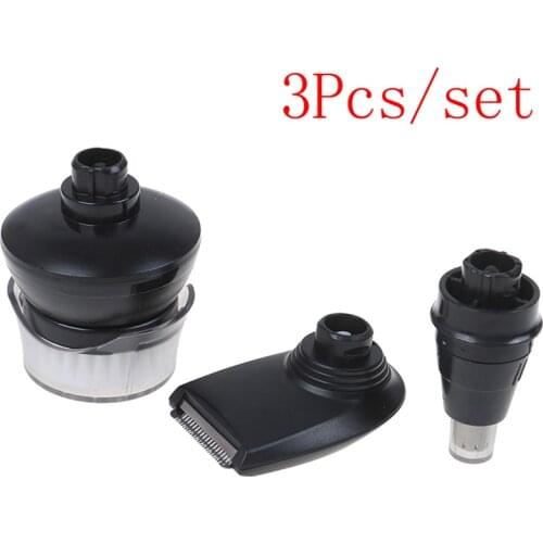 3pc/lot Nose Trimmer Head+ Cleansing Brush+Trimmer for S5000 S9711 RQ310 S510 RQ1250 RQ1160 RQ1190X RQ1090 RQ1258 RQ12