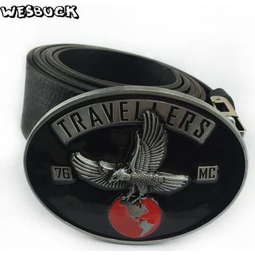 5 PCS MOQ WesBuck Brand New Style Eagle Belt Buckle For Men Women Belt Buckle