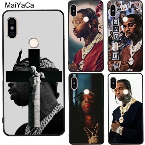 Rapper Pop Smoke For Redmi Note 8 T 9 Pro 7 9S 9A 9C For Mi 10 Ultra Note 10 Lite Case For POCO X3 F2 Pro