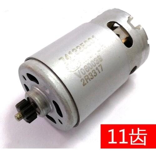 DC Motor 10.8V with gear 11 Teeth For METABO D-72622 Maintenance of rechargeable flashlight drill Motor 317004430 hand drill