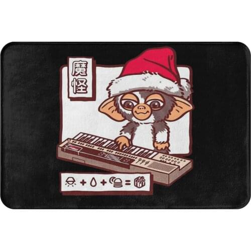 Gremlins Mogwai Gizmo Film Bath Mat SONG Doormat Kitchen Carpet Balcony Rug Home Decoration