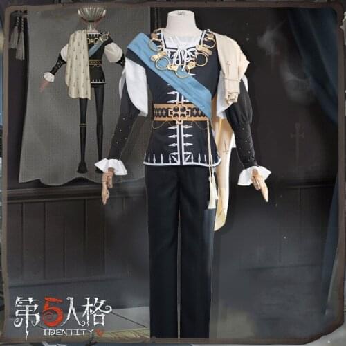 Identity V Aesop Carl Cosplay Costume Survivor Embalmer Hamlet Skin Uniform Game Suits Outfit Halloween Party Role Play Costumes