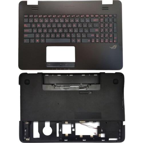 US backlit laptop keyboard for Asus GL551 GL551J GL551JK GL551JM GL551JW GL551JX GL551V GL551VW Palmrest Upper/Bottom case cover