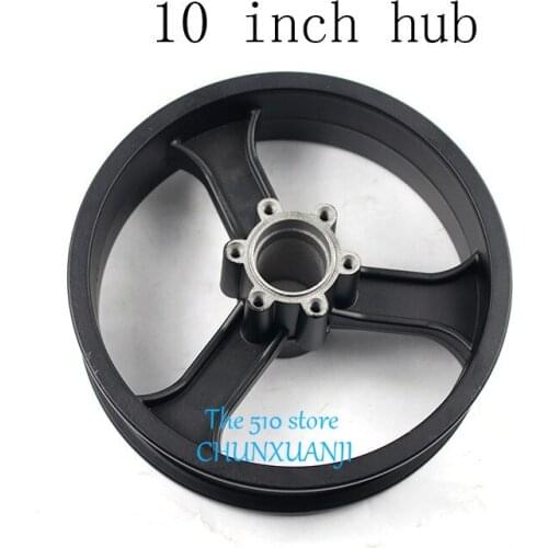 2PCS 10 Inch Electric Scooter Wheel Hub 10 Inch Aluminum Alloy Wheel Rims 10x2 10x2.125 10x2.50 10x2.25 Tires Rims