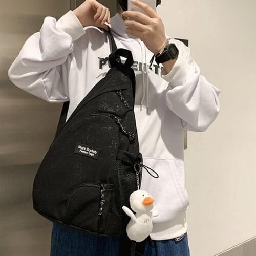 Men Women Small Chest Bag Pack Travel Sport Shoulder Sling Crossbody Bags Gift Outdoor Waterproof Unisex Handbag Large Capacity