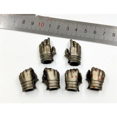 Scale 1/6 TBLeague PL2019-160 Imperial Guard Female Soldier Gloved Hand Models For Usual 12inch Doll Figures Collection