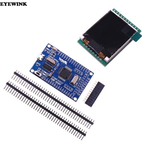 51 Microcontroller 51 small system board STC89C52 STC51 System Development Board LCD TFT color screen 1.44 inches 5110 OLED