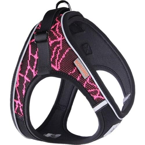 Collar Sport Easy Chest Vest Harness Reflective Dog Harness Made With Nylon Outdoor Chest Vest Harness Dogs Supplies